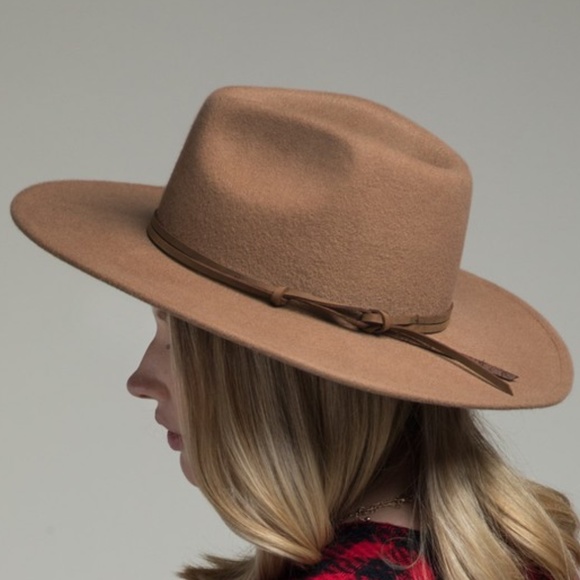 Boho Vegan leather Belted panana Hat - Picture 4 of 10